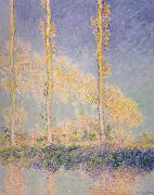 Claude Monet Three Poplars,Autumn Effect oil painting